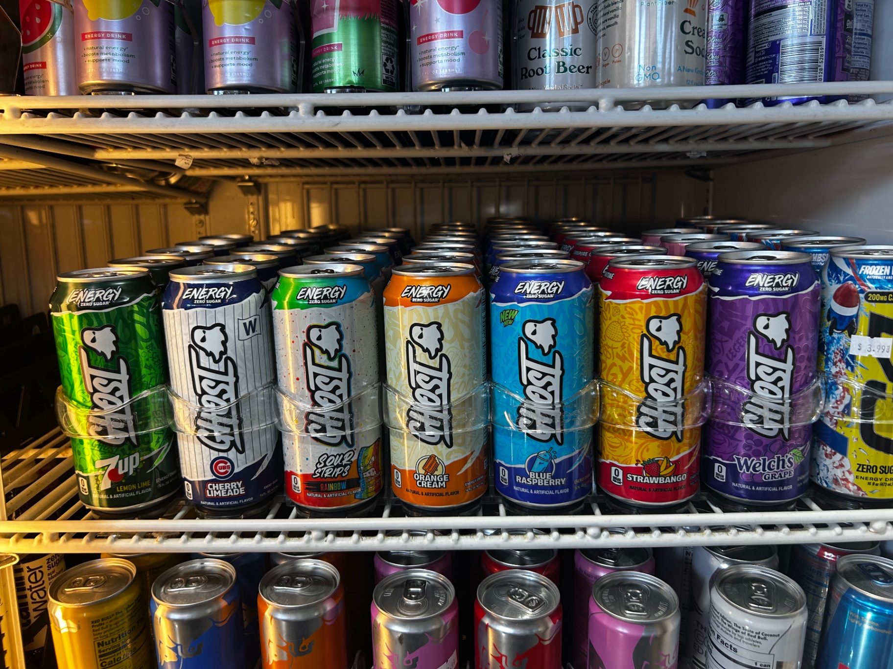 Ghost energy drink cooler